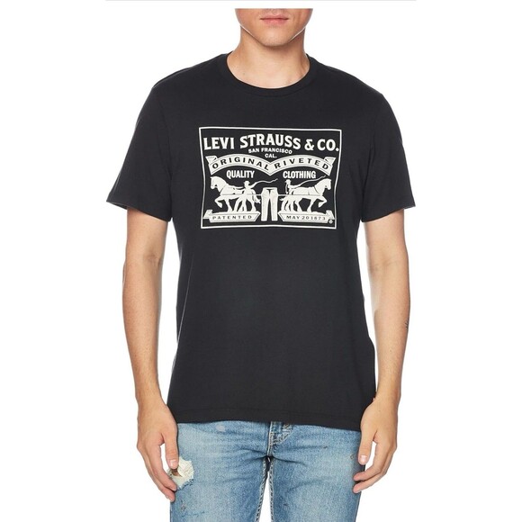 Levi's Men's 2-Horse Graphic Tee 3X NWT - Picture 1 of 5
